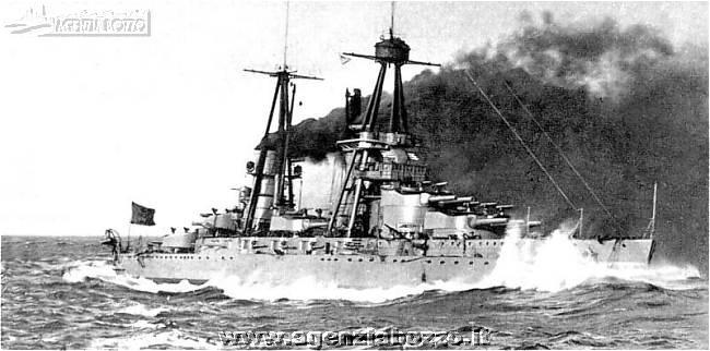 Navi Da Guerra R N Caio Duilio 1913 Nave Corazzata Da Battaglia 